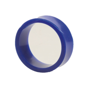 Slangbundelring silicone 31mm inwendig blauw