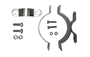 Support de vérin inox vérin inox 695 x 76mm