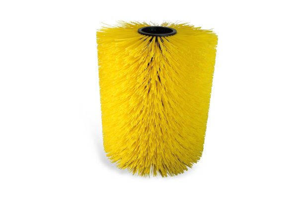 Borstel geel Ø 50 cm, lengte 57,5 cm corr. Delaval 915262-42