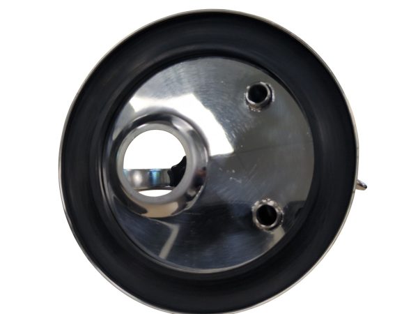 Lid, SS, complete, 2 x inlet 14/17mm, height 117 mm - Image 3