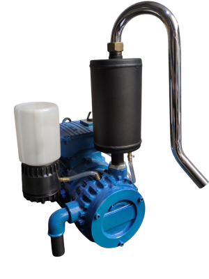 Vacuümpomp oliegesmeerd 230 l/min