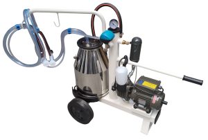 Minimelker Friesland, Ziege Edelstahl Melkeimer, 200L bei 50 kPa