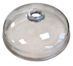 Vacuum tank cover with 1” hole